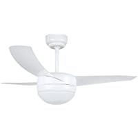 Orbegozo CP 88105 Ventilador de Techo con Mando a Distancia y luz- 3 Palas- 105 cm de diámetro- Potencia de 70 W y 3…